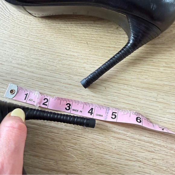 Bottega Veneta Black Wrapped Leather Pointed Toe Pumps 39.5 - Picture 10 of 11